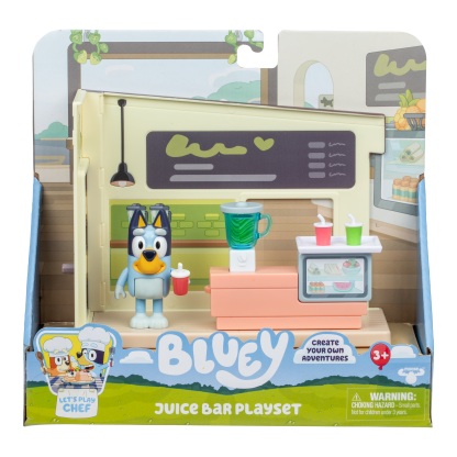 Shopkins Bluey S13 Lets Play Chef Mini Playset Juice Bar
