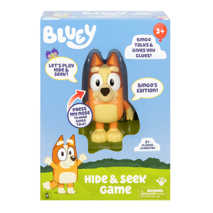 Shopkins Bluey Bingo Hide N Seek