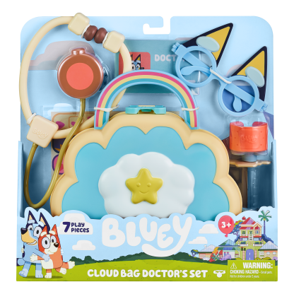 Shopkins Bluey S7 Cloud Bag Doctor Set