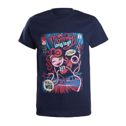 Poppy Playtime Mommy Long Legs Comic Book Tee | Poppy Playtime