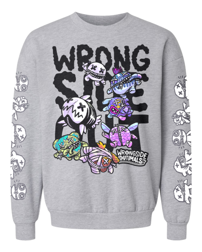 Poppy Playtime Wrongside Out Crewneck | Poppy Playtime