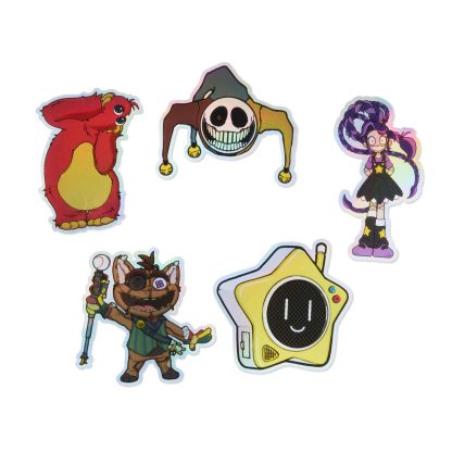 Poppy Playtime Chapter 5 Holographic Sticker Pack | Poppy Playtime