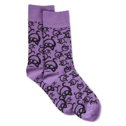 Poppy Playtime CatNap Pattern Socks | Poppy Playtime