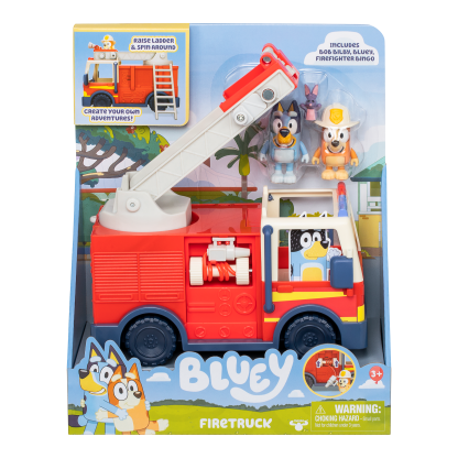 Shopkins Bluey S10 Firetruck