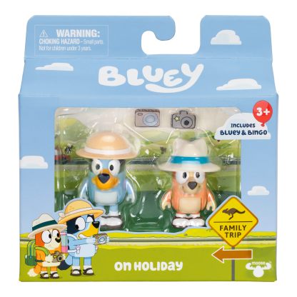 Shopkins Bluey Holiday S11 Figure 2 Pack on Holiday