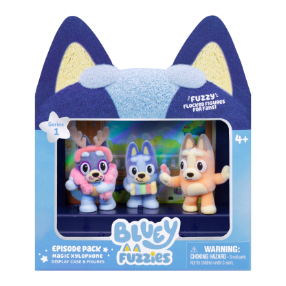 Shopkins Bluey S14 W1 Fuzzies Episode Pack Magic Xylophone