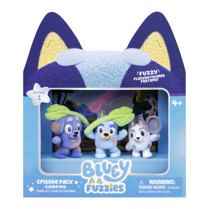 Shopkins Bluey S14 W2 Fuzzies Episode Pack Camping