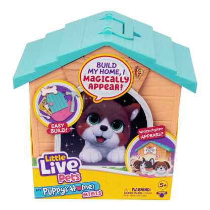 Shopkins Little Live Pets My Puppy's Home S2 Mini Playset Orange