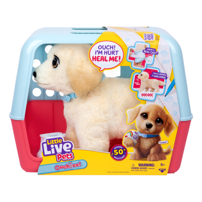 Shopkins Little Live Pets Ouchies Deluxe Single Pack Cooper