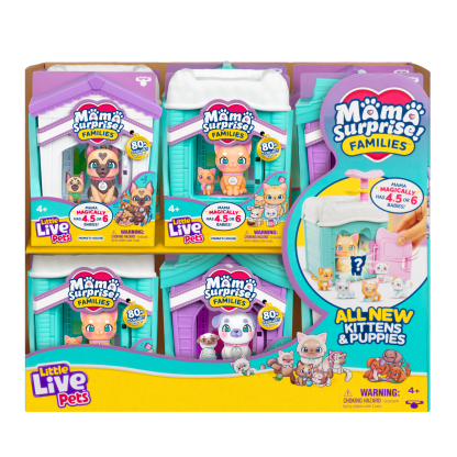 Shopkins Little Live Pets Mama Surprise Families S2 Mama's House