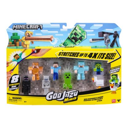Shopkins Goo Jitzu Minecraft S4 Minis 8 Pack