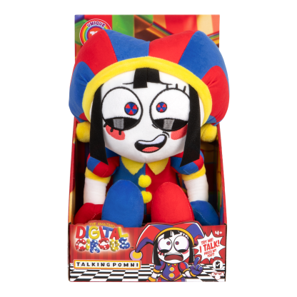 Shopkins Amazing Digital Circus Sound Effects Plush Pomni