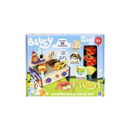 Shopkins 8th Wonder Bluey Wooden BBQ