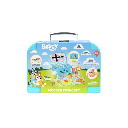 Shopkins 8th Wonder Bluey Wooden Picnic Set