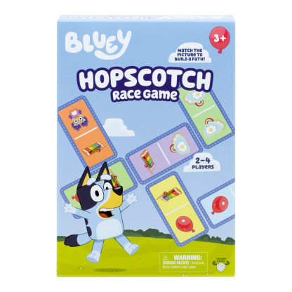 Shopkins Bluey Hopscotch Race