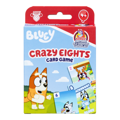 Shopkins Bluey Crazy 8's Card game