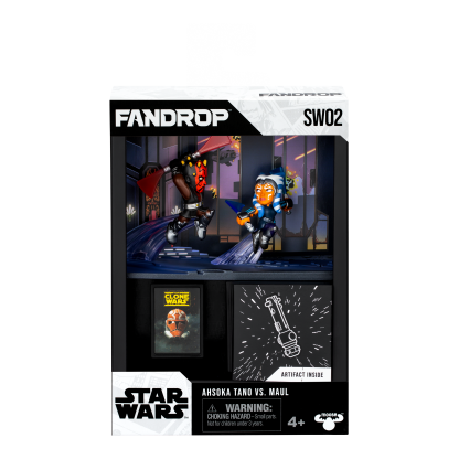 Shopkins FANDROP Star Wars W1 Figure 2 Pack Ahsoka Tano Vs Maul