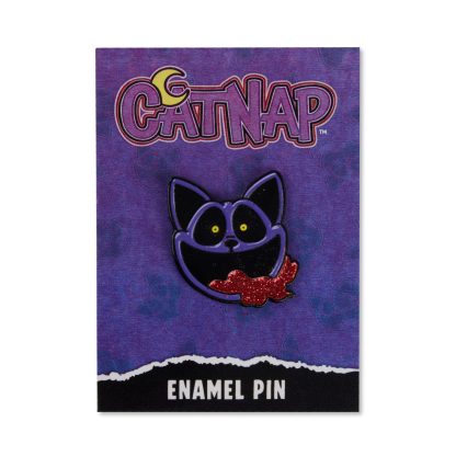 Poppy Playtime CatNap Glow-in-the-Dark Enamel Pin | Poppy Playtime