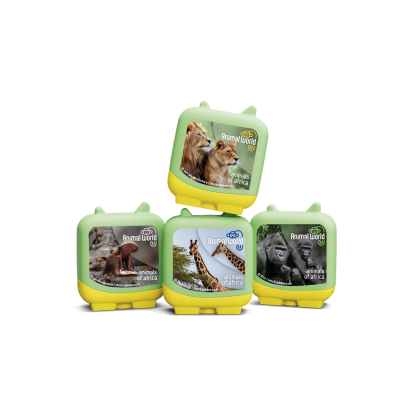Tonies Animal World Animals of Africa Pocket Tonies - 4 Pack
