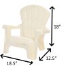 Little Tikes Cloud Collection™ Garden Chairs White 4 Pack