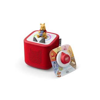 Tonies Disney Winnie the Pooh Toniebox 2 Play Set - Sunset Red