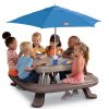 Little Tikes Fold 'n Store™ Picnic Table with Market Umbrella