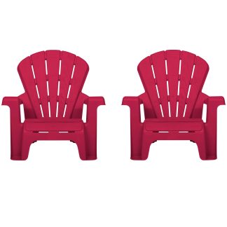Little Tikes Garden Chair - Red 2 Pack