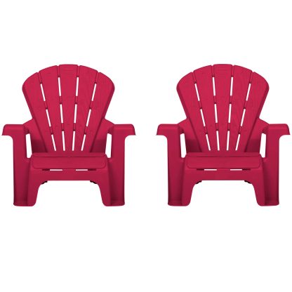 Little Tikes Garden Chair - Red 2 Pack