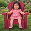 Little Tikes Garden Chairs - Red 4 Pack