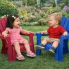 Little Tikes Garden Chairs - Red 4 Pack