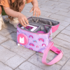 Tonies Listen & Go Bag for Toniebox - Pink Over The Rainbow