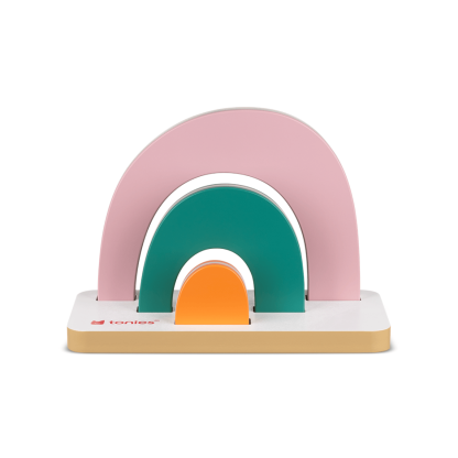 Tonies Mini Tabletop Shelf: Rainbow