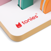 Tonies Mini Tabletop Shelf: Rainbow