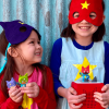 Tonies Blue & Red Superhero Creative Tonie