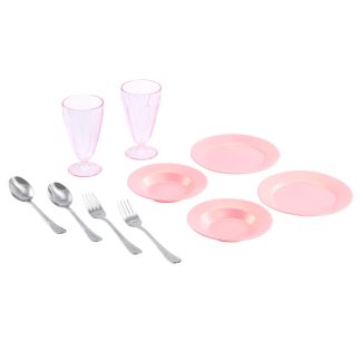 Little Tikes Sweet Spaces™ Dishware Set - Pink