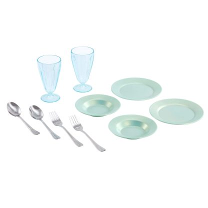 Little Tikes Sweet Spaces™ Dishware Set - Sea Foam