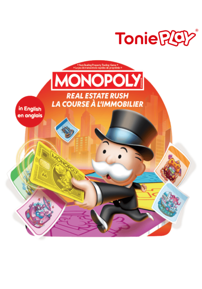 Tonies Tonieplay Monopoly Real Estate Rush Game