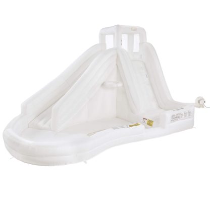 Little Tikes Cloud Collection™ Slam ‘n’ Curve Slide – White